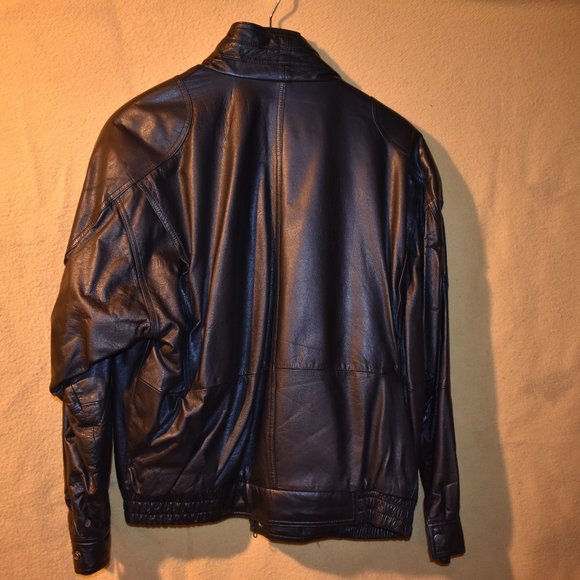 Men leather jacket - Picture 2 of 3